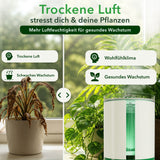 TAU360 Pflanzen-Luftbefeuchter | 360° Nebel | Smart Humidity Control | 5L Tank