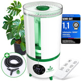 TAU360 Pflanzen-Luftbefeuchter | 360° Nebel | Smart Humidity Control | 5L Tank